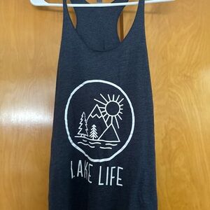Next Level Apparel Charcoal Tank Top